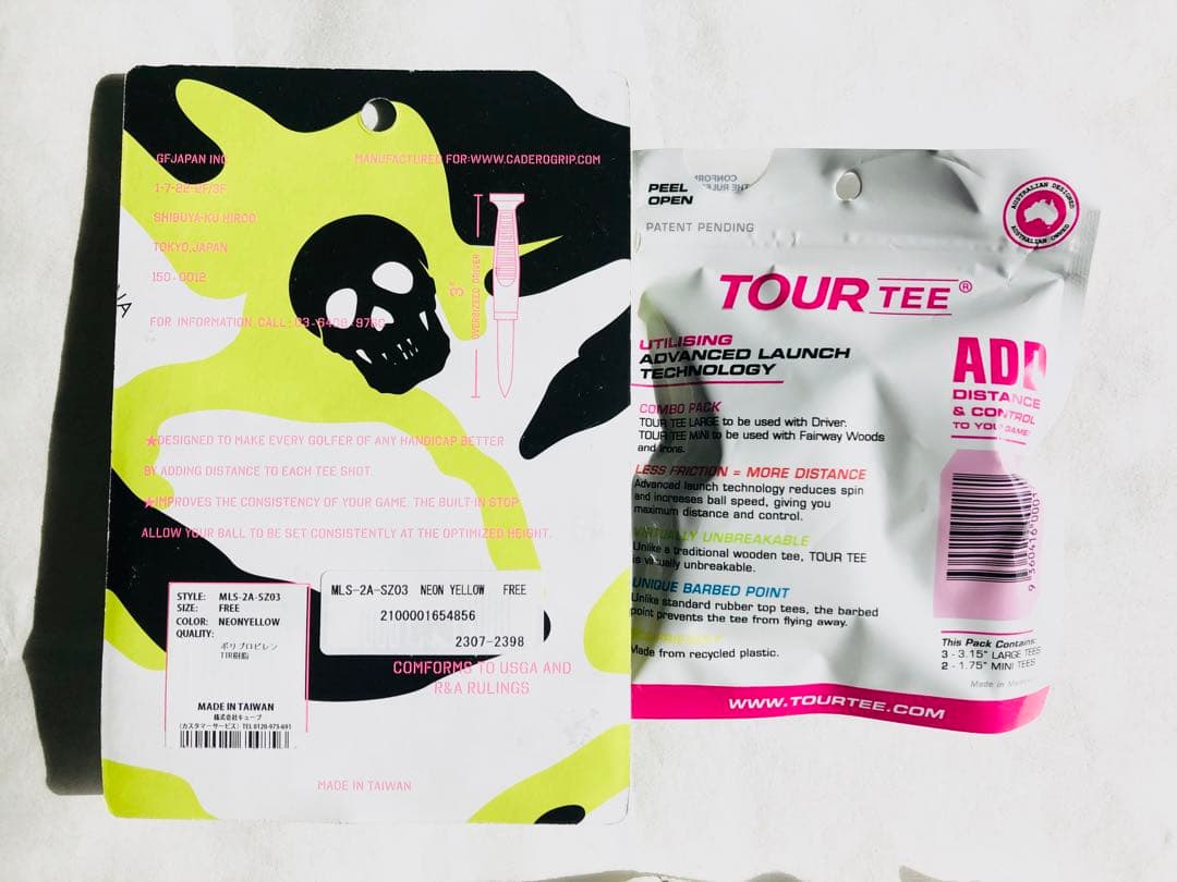 MARK & LONA ゴルフティー ソックス スカル 迷彩 カモフラ 木村拓哉