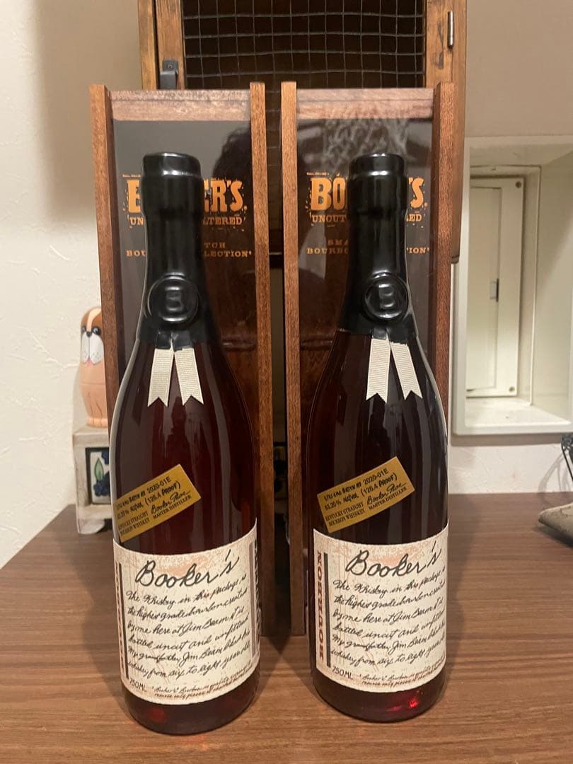 Booker's 2020-01E 750ml ウッドボックス付き2本