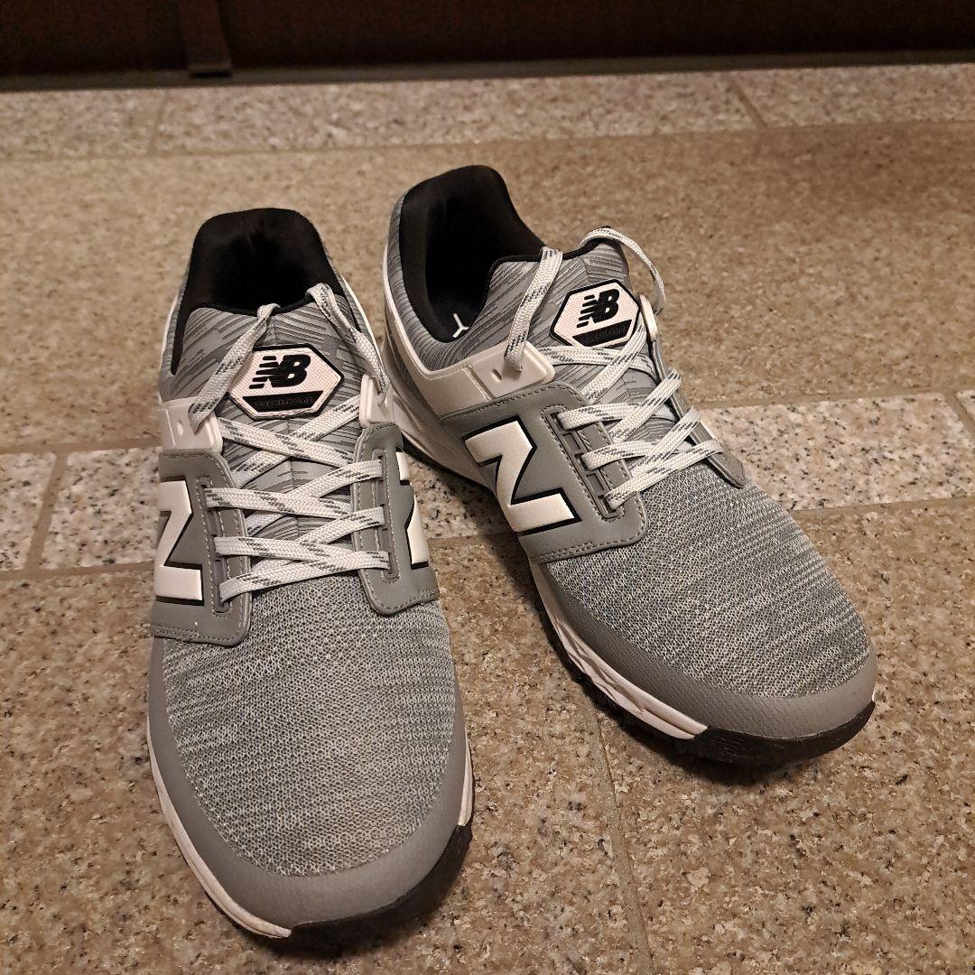 New Balance ゴルフシューズ グレー