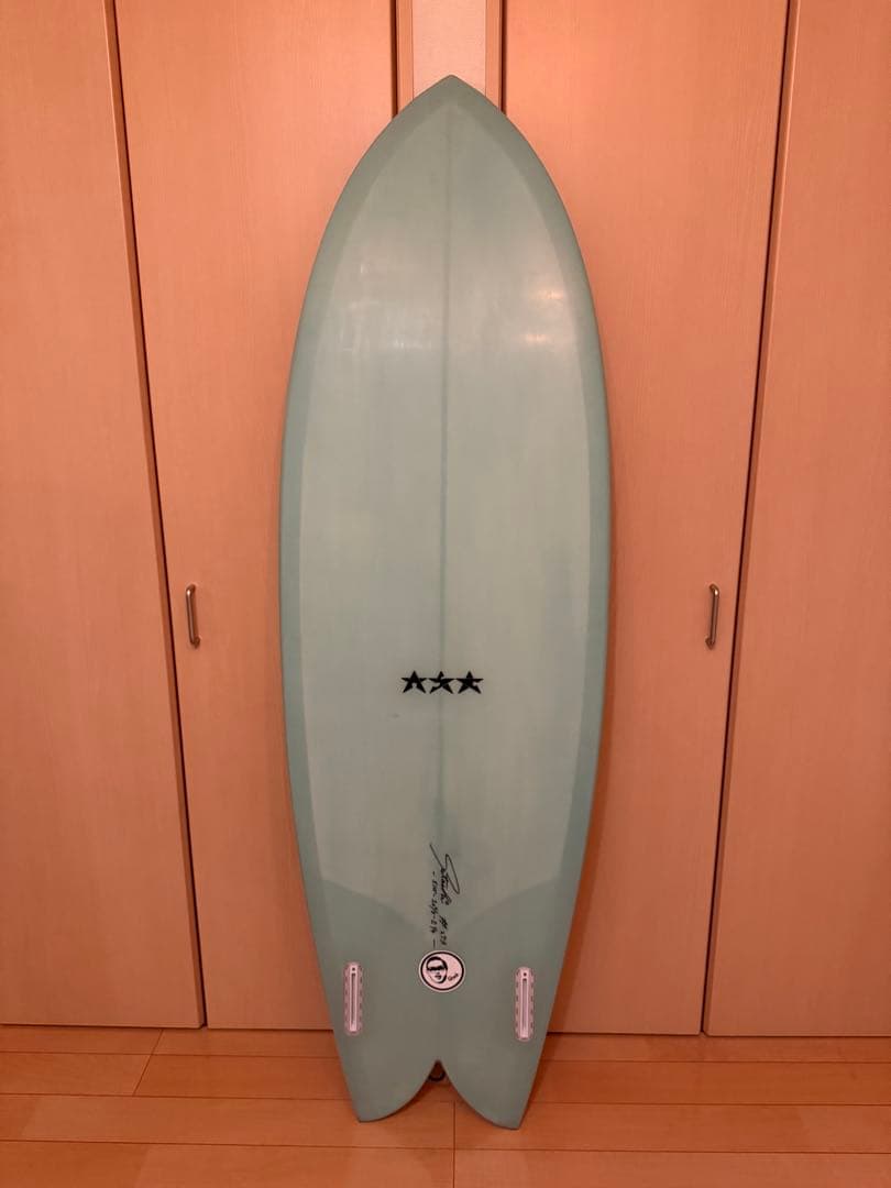 5.10フィッシュ　アスパイアサーフボード　サンディエゴフィッシュ