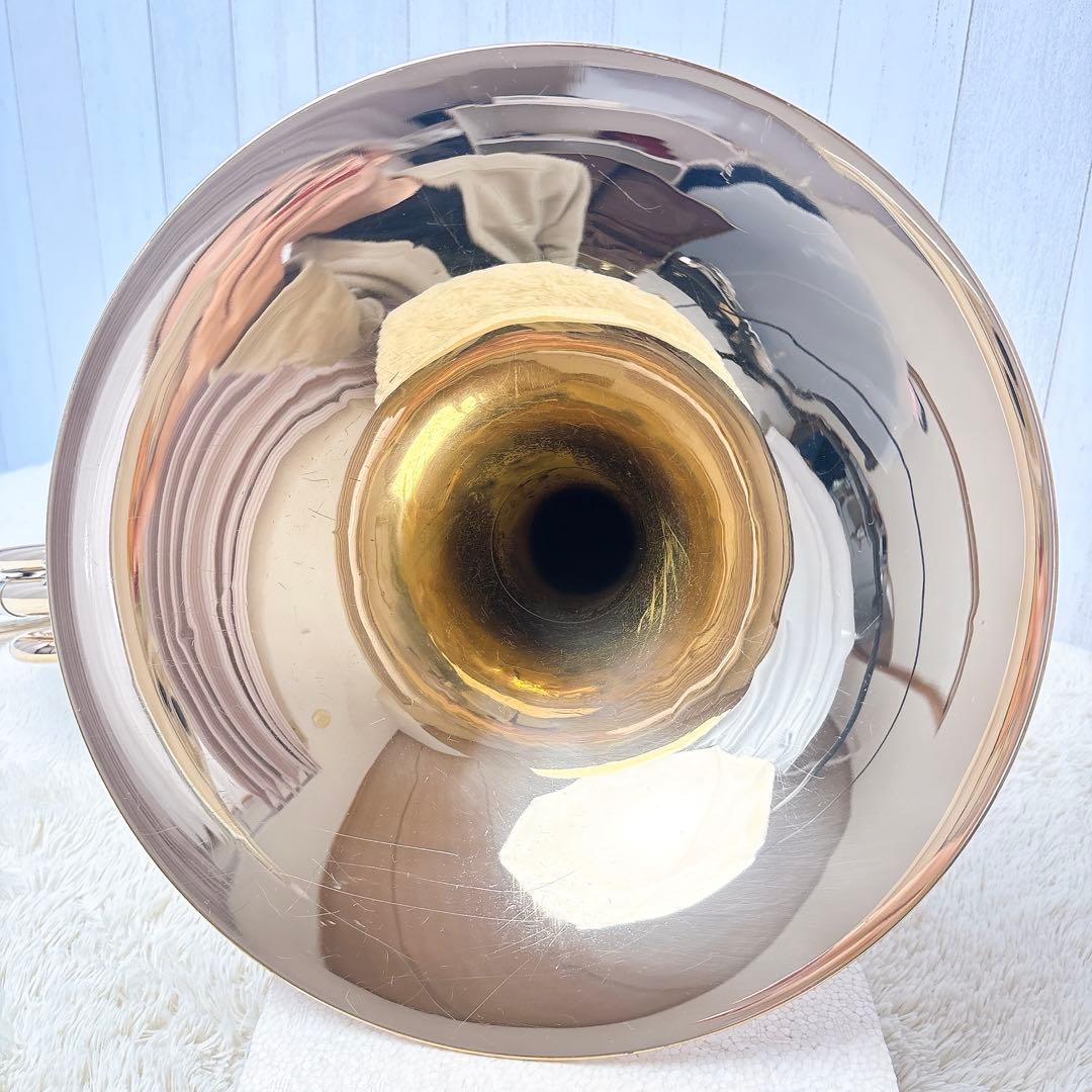 YAMAHA ヤマハ YHR-567GDB フルダブルホルン マウスピース付き