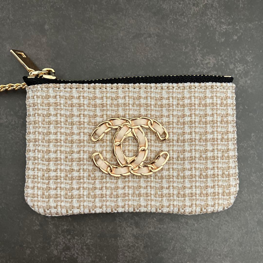 ノベルティ　カード　ケース　ベージュ