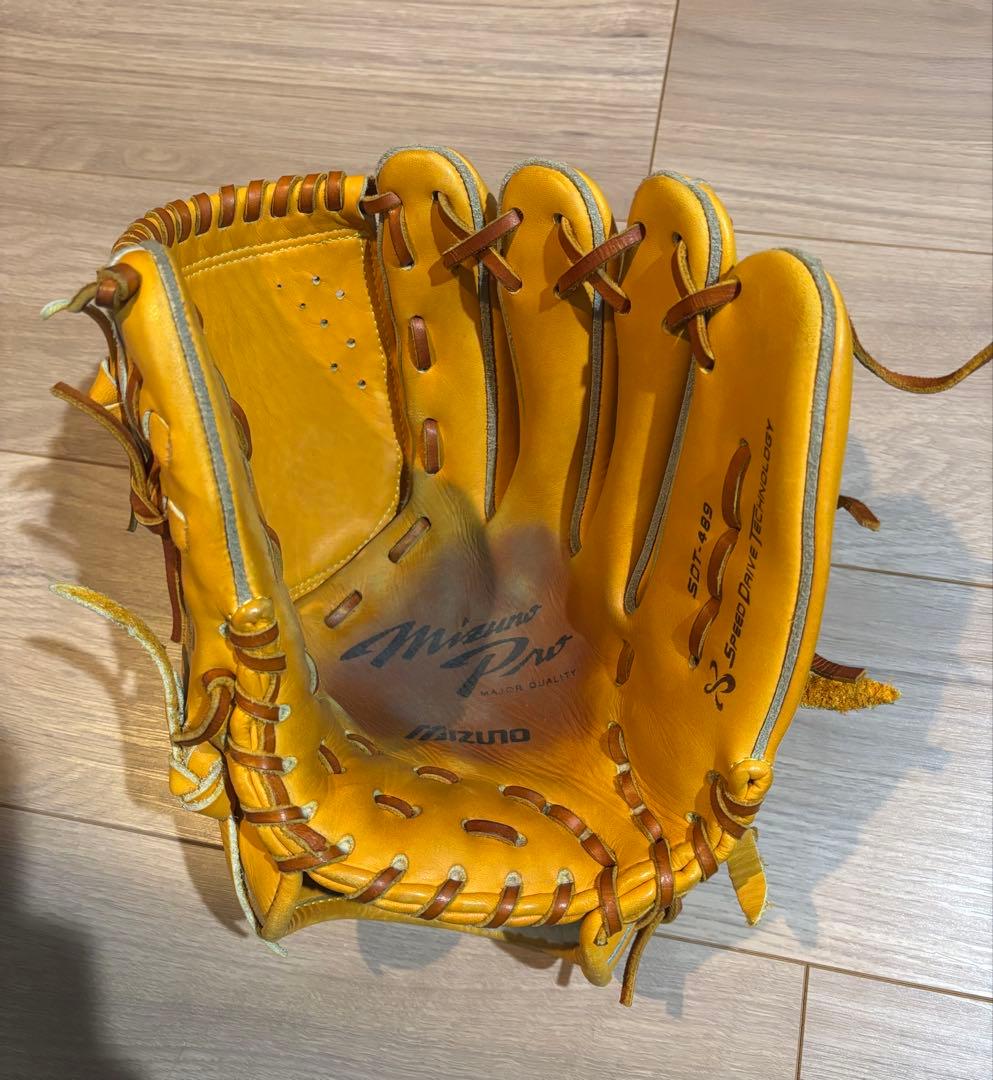 【美品】ミズノプロ　軟式グローブ　投手用