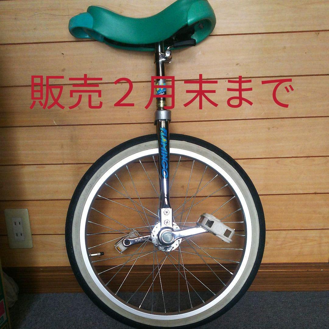 一輪車 ミヤタフラミンゴ 20インチ 競技・ダンス・検定用 延長ポスト付き