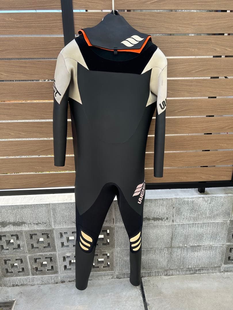 WEST セミドライスーツ ブラック/ホワイト