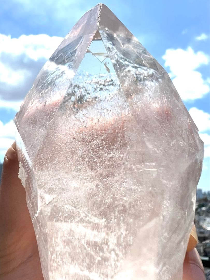限定プレゼント価格✨美✨希少AAAAヒマラヤ メルー水晶 カテドラル✨大天使光水