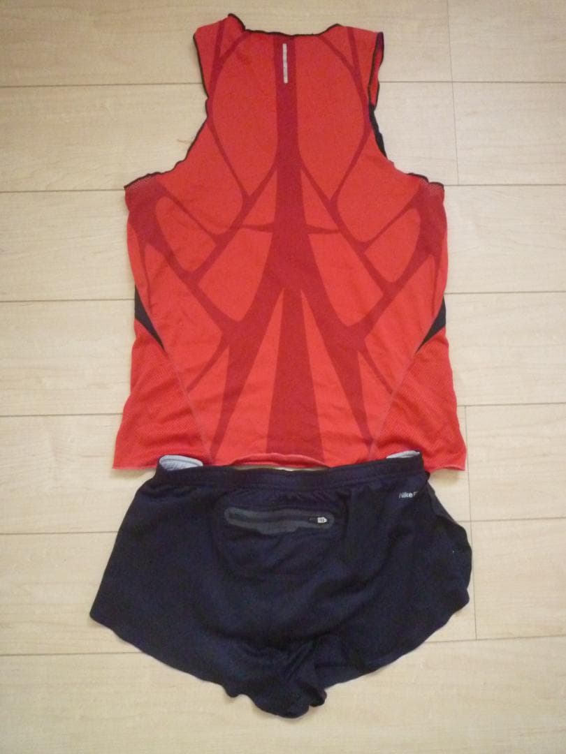 NIKE ランニングシャツ・パンツ2点＋パンツ1点 M・L 上下