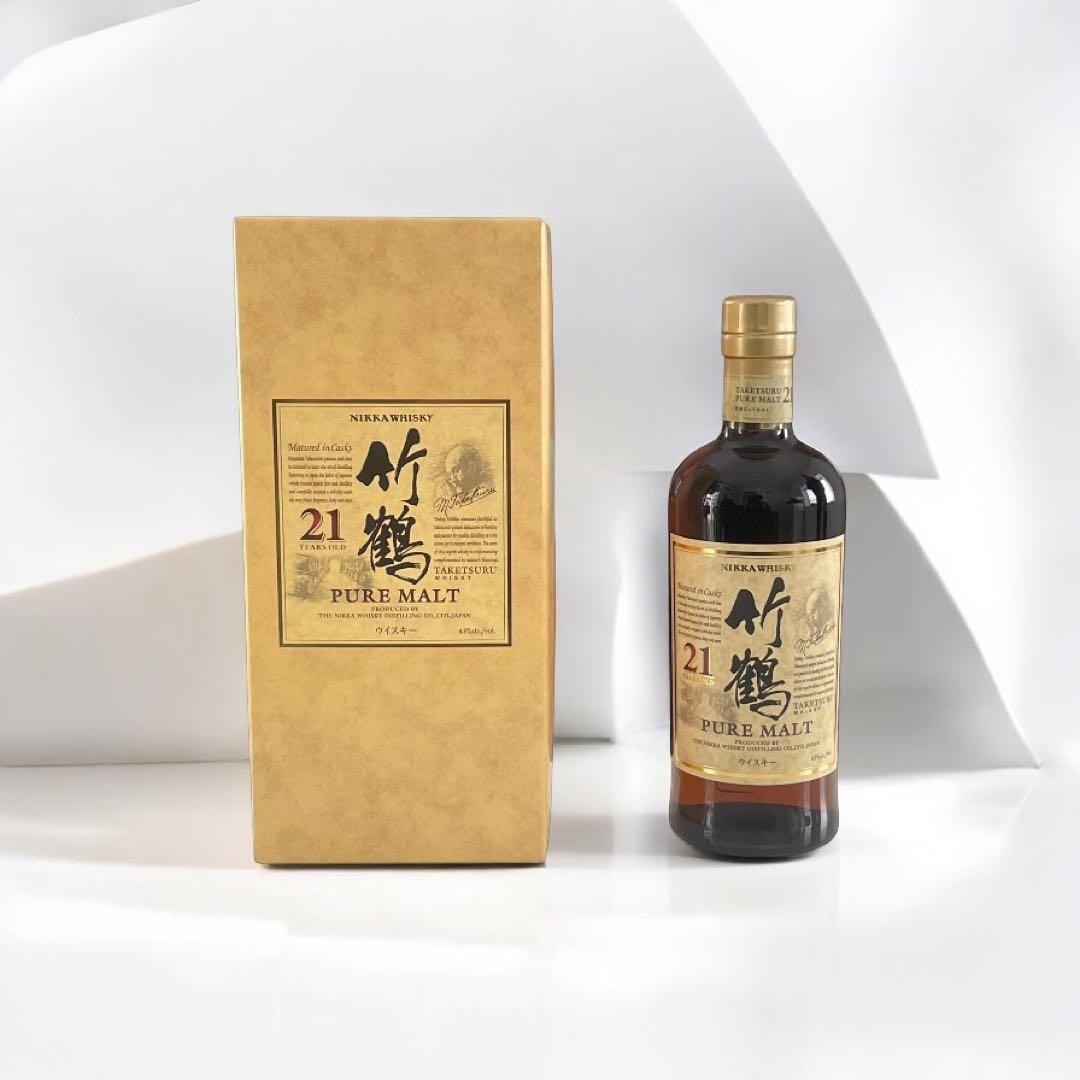 竹鶴 21年 ピュアモルト 700ml 48%