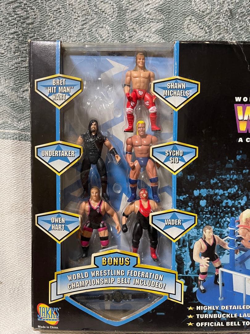 WWF WWE リング フィギュア