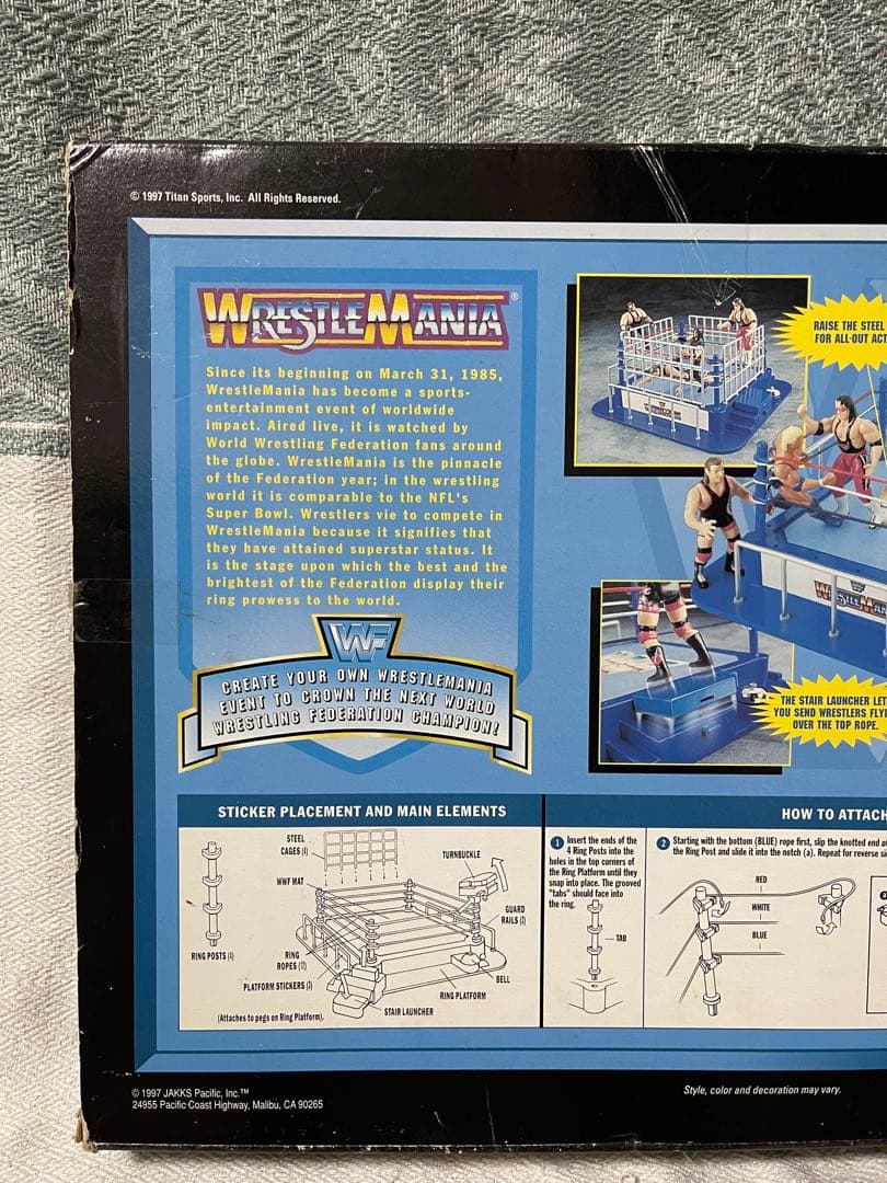 WWF WWE リング フィギュア