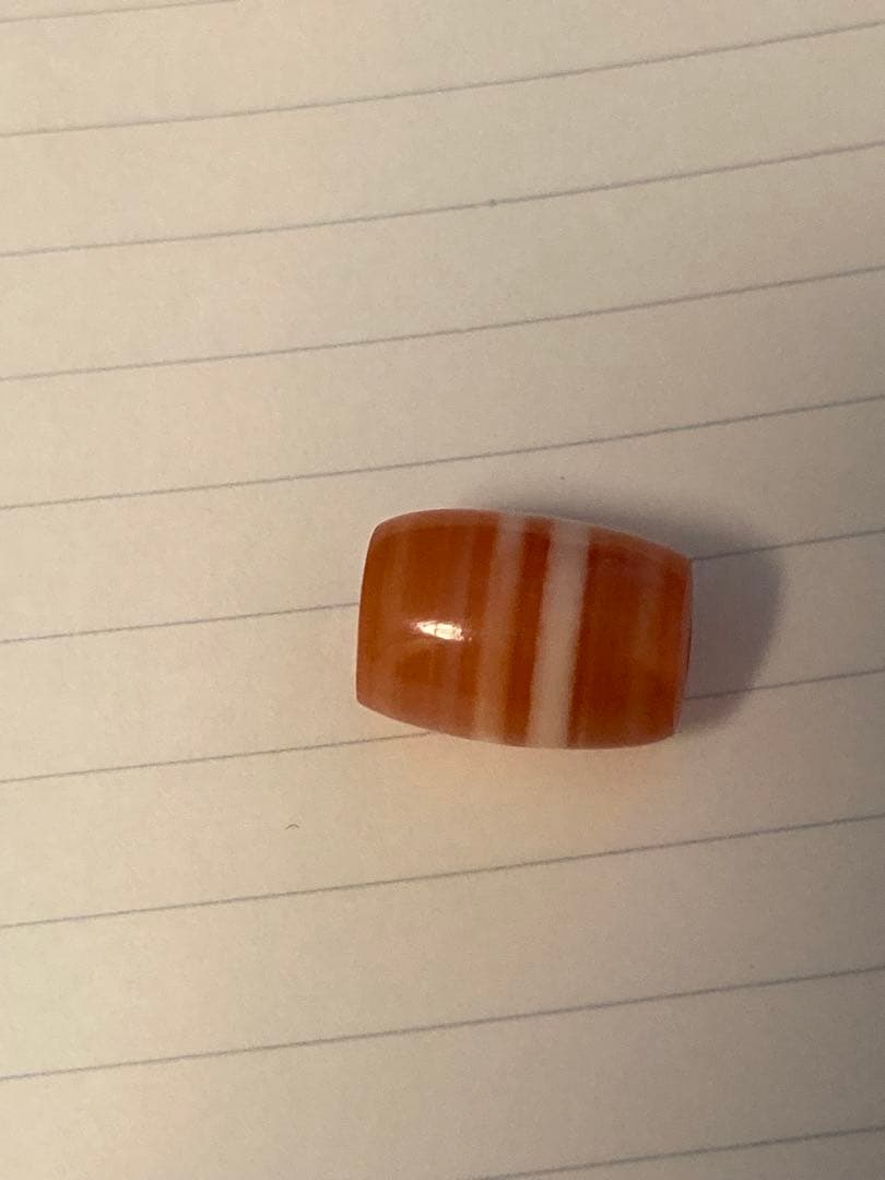 縞瑪瑙（めのう・カーネリアン）希少　⭐️美品
