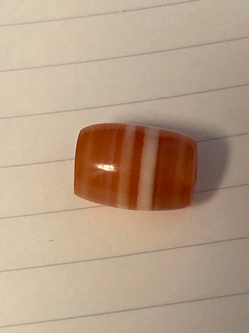 縞瑪瑙（めのう・カーネリアン）希少　⭐️美品