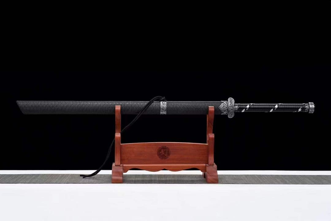 【手探り金校尉―地獄の修羅】古兵器 武具　刀装具　日本刀　模造刀 居合刀 長尺