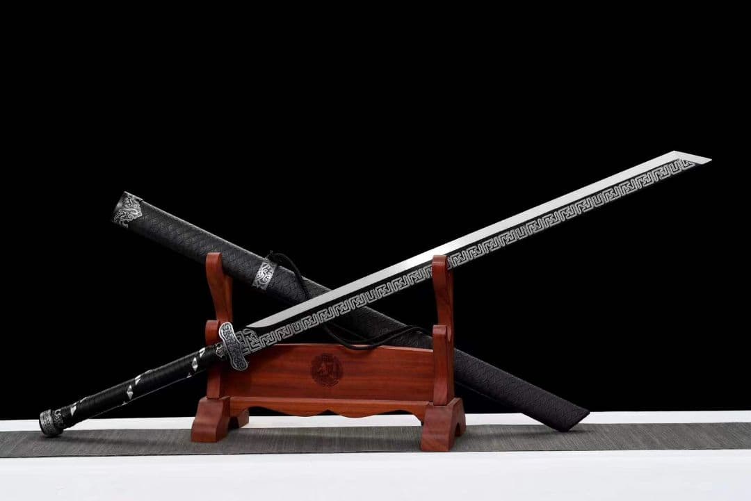 【手探り金校尉―地獄の修羅】古兵器 武具　刀装具　日本刀　模造刀 居合刀 長尺