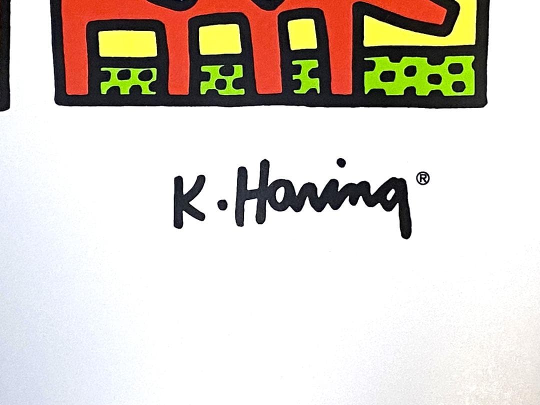 【希少品】キース・ヘリング 大型 リトグラフ