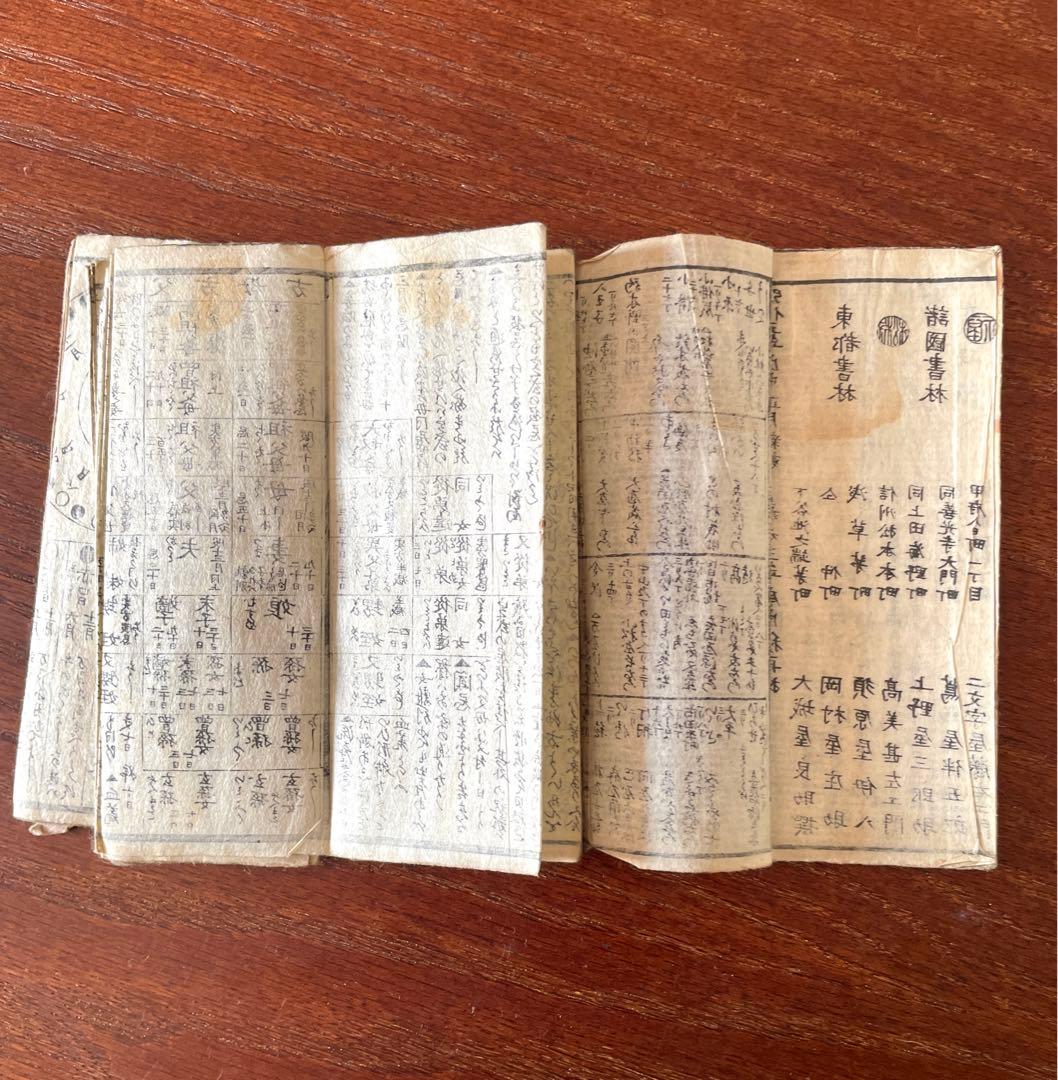 懐中重寶記 岡村屋庄助 字典 辞書 江戸 時代物 本 古文書 古書 アンティーク