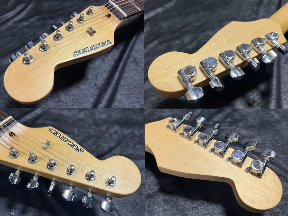 ギター SELDER / STRATO-type / Lefty / Black