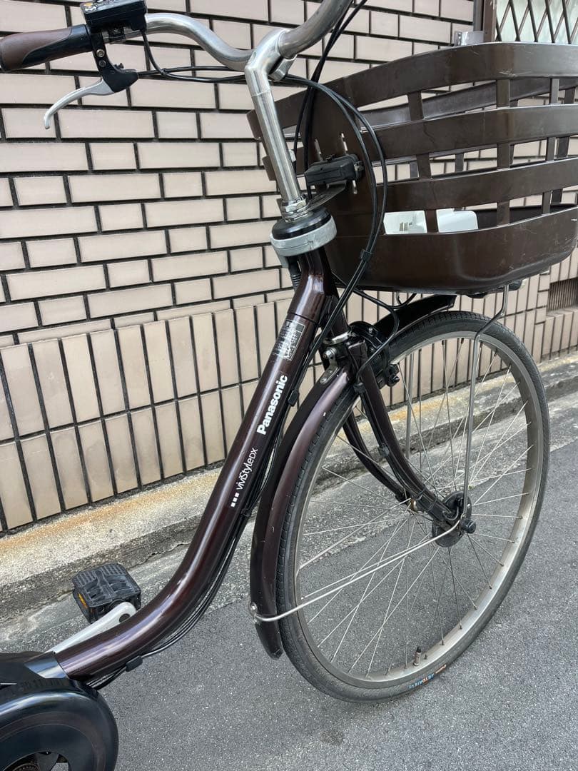 8.9ahパナソニック電動アシスト自転車26インチ