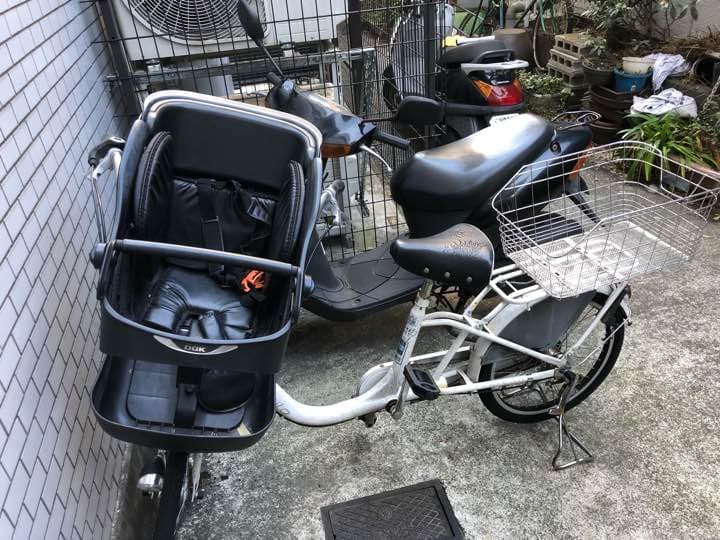 子供乗せ自転車