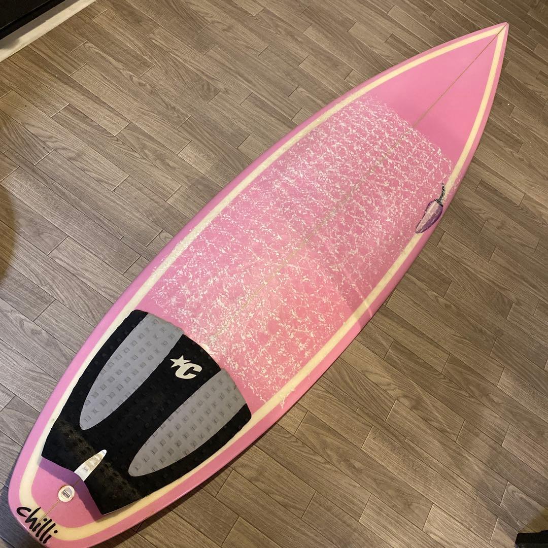 サーフボード　ショートボード　チリ　6.0ft 手渡し希望　千葉県御宿