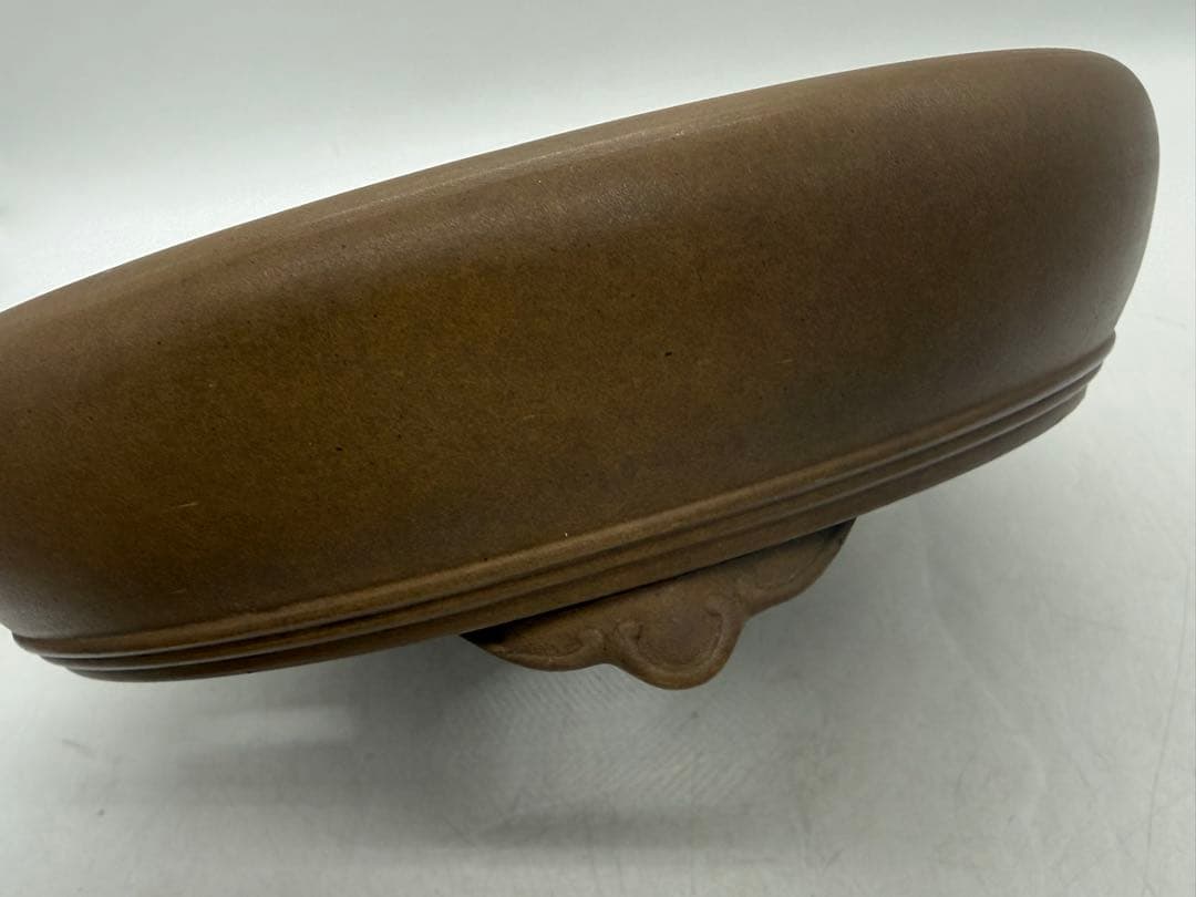 黄鍛泥　植木鉢　祐太郎造　送料込み260125