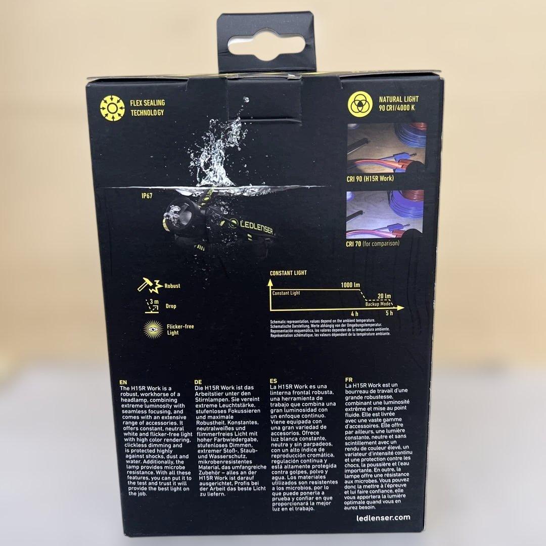 60132 Ledlenser LEDヘッドライト　H15R