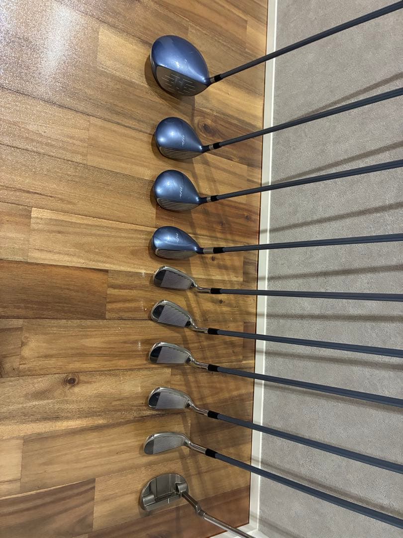 パーリーゲイツ バッグ＋ミズノ エフィル クラブセット（中古・送料込み）