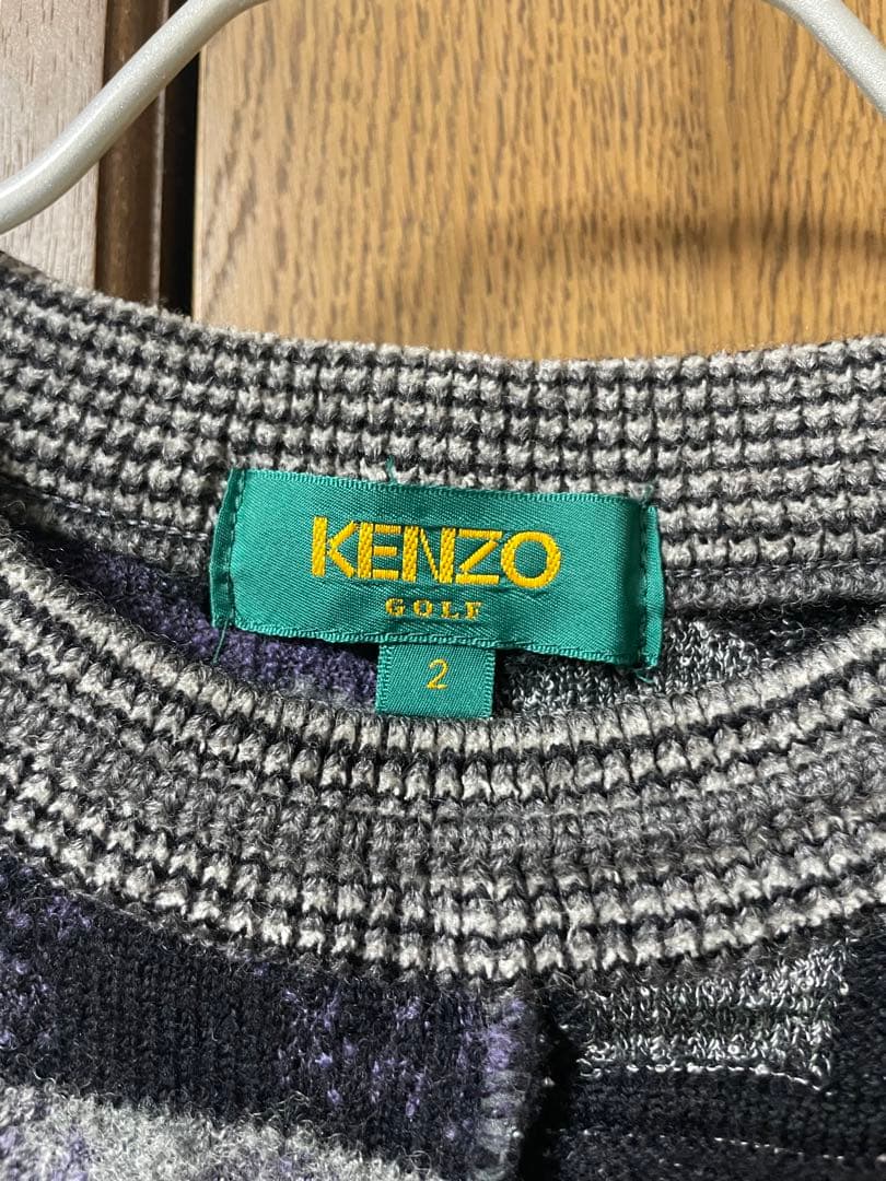 *1/17お値下げ*KENZO GOLF♡総柄ニット