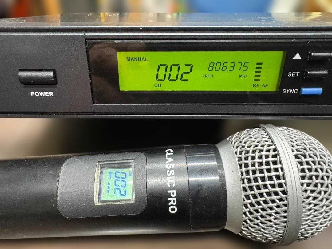 CLASSIC PRO CW802PLUS ワイヤレスマイクシステム