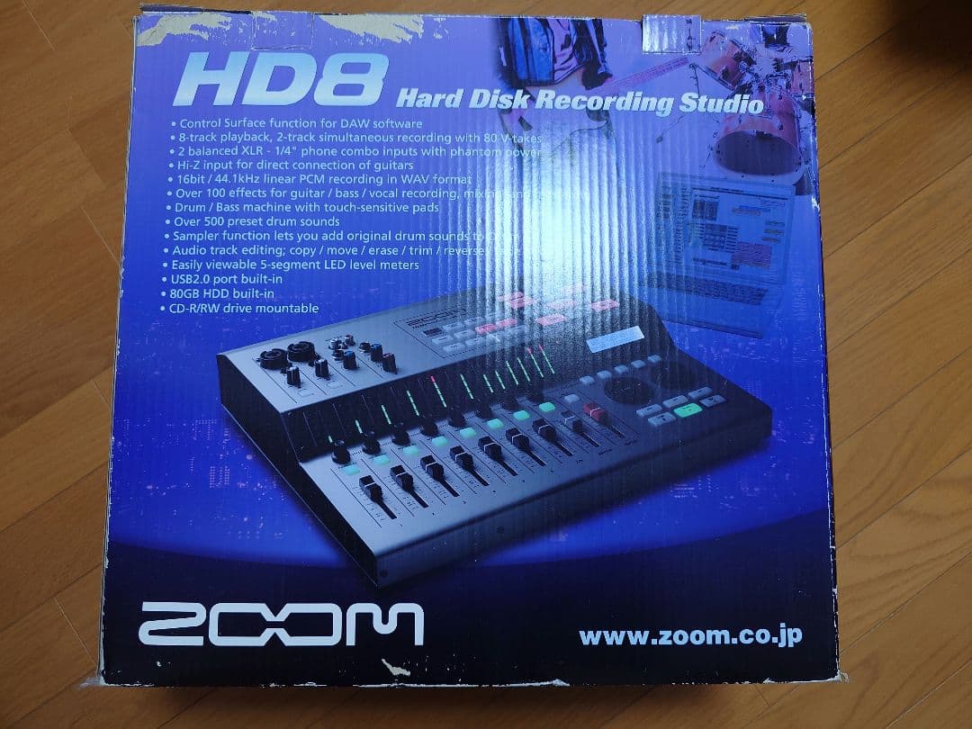 配信機器・PA機器・レコーディング機器 ZOOM HD8 MTR