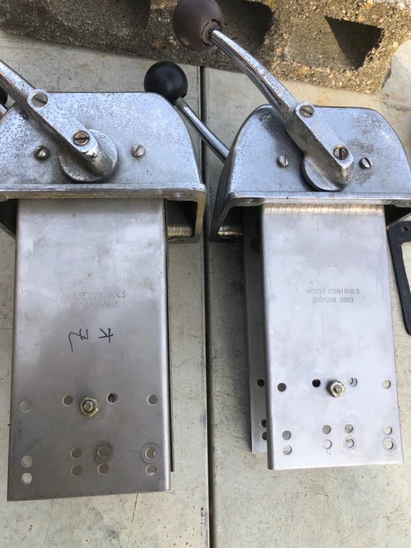 MORSE モース　ツイン　スロットル　レバー　ヤンマー　FM26 船舶