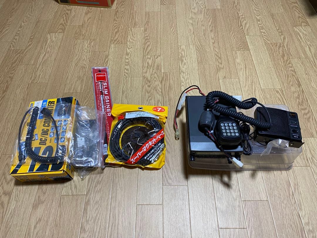 KENWOOD TM-V71受信機 DCコンバータ付き（規格適合）