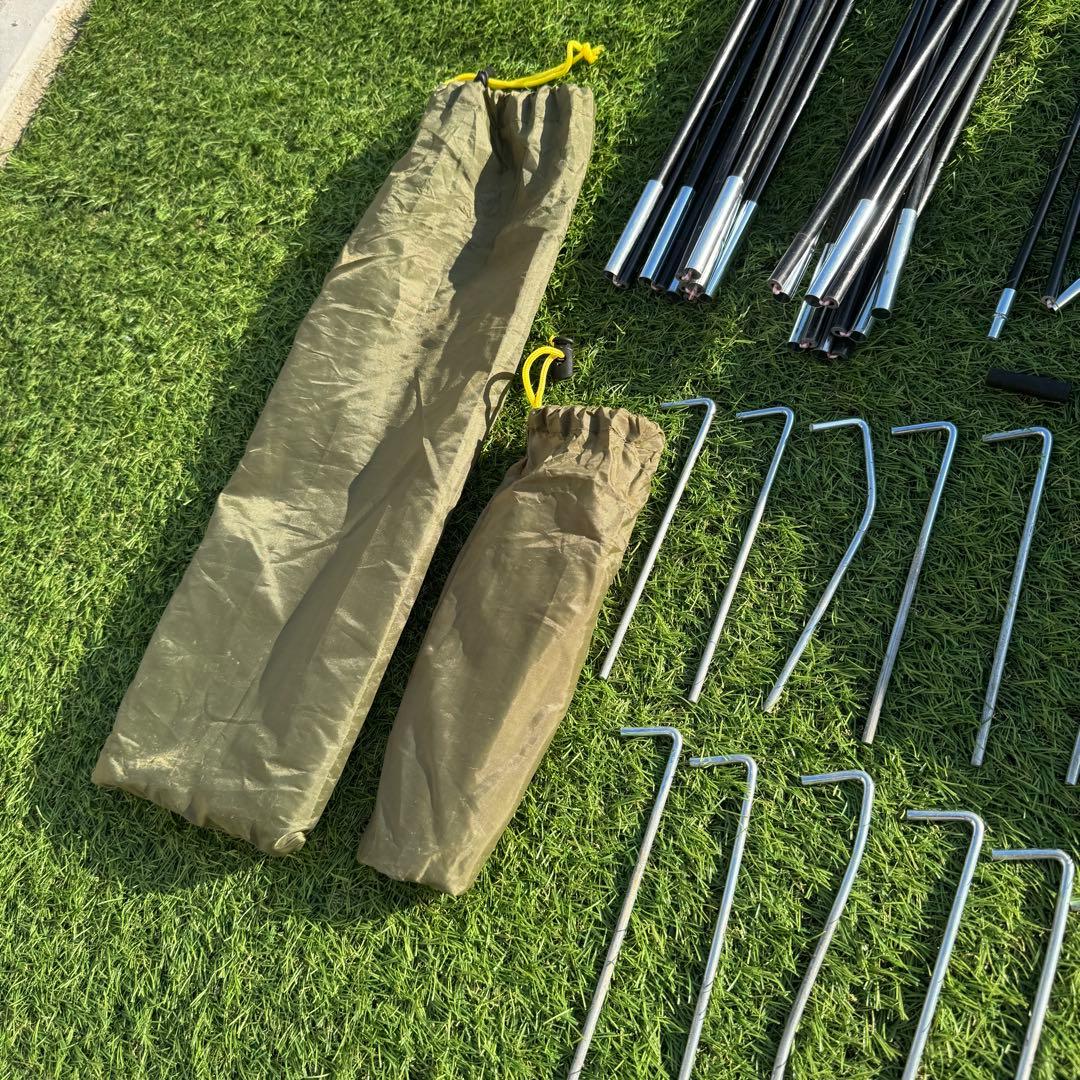 ④コールマン ツーリングドームLX オリーブ グリーン　テント