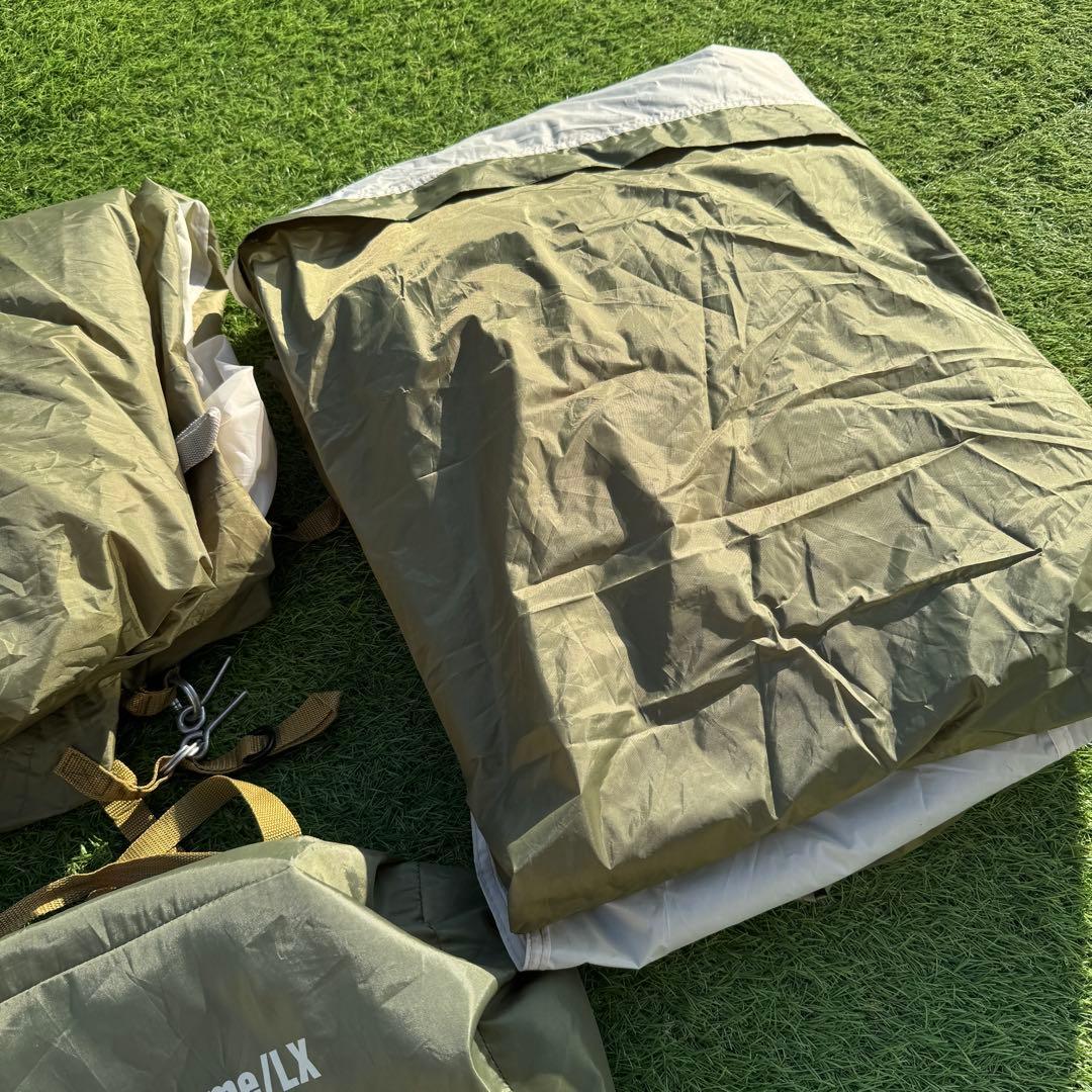 ④コールマン ツーリングドームLX オリーブ グリーン　テント