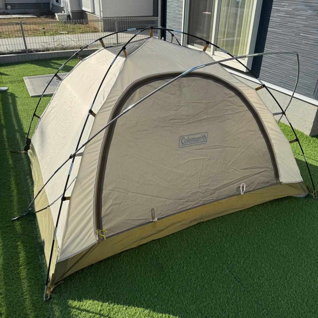④コールマン ツーリングドームLX オリーブ グリーン　テント