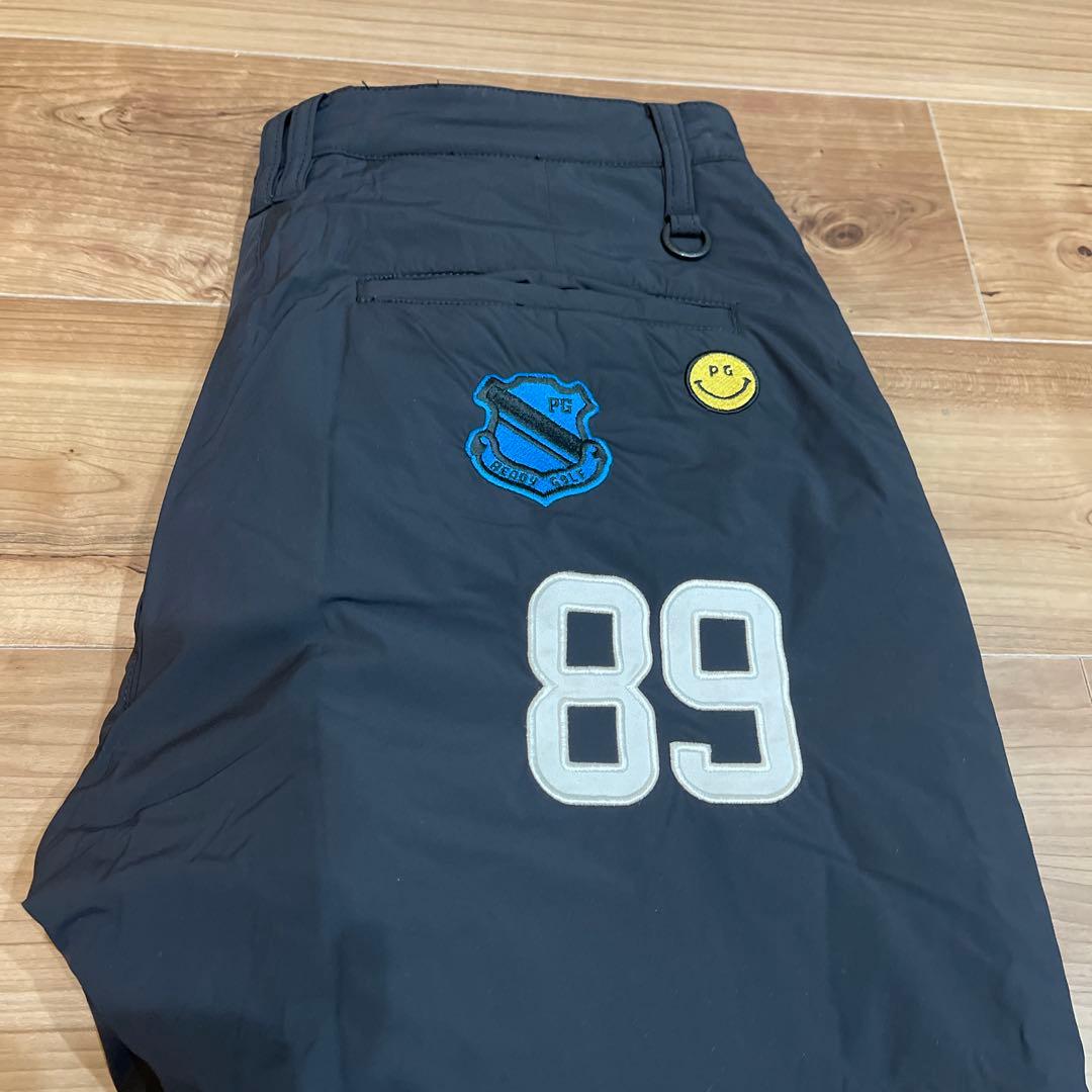 【値下交渉可能】PEARLY GATES ブラックダウンパンツ