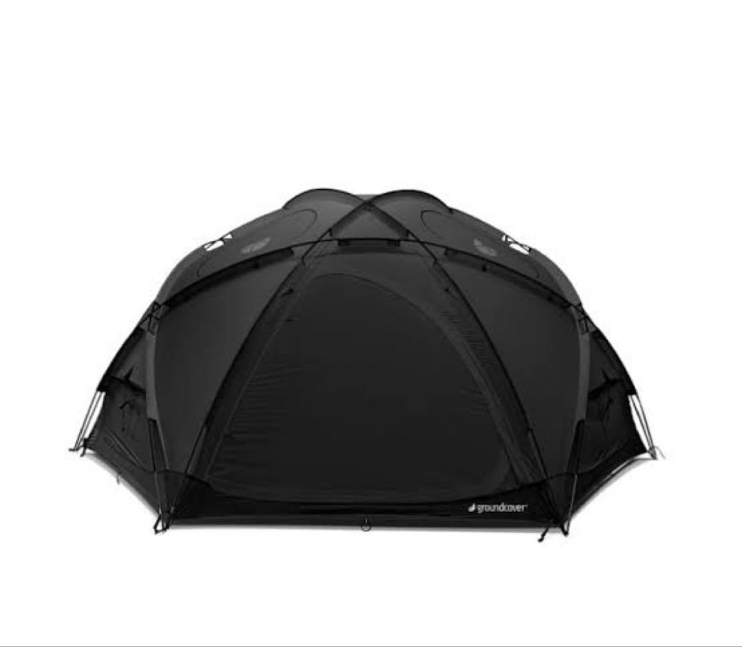 【グランドシート付】グランドカバー　エイコンハウス3.45 ブラック