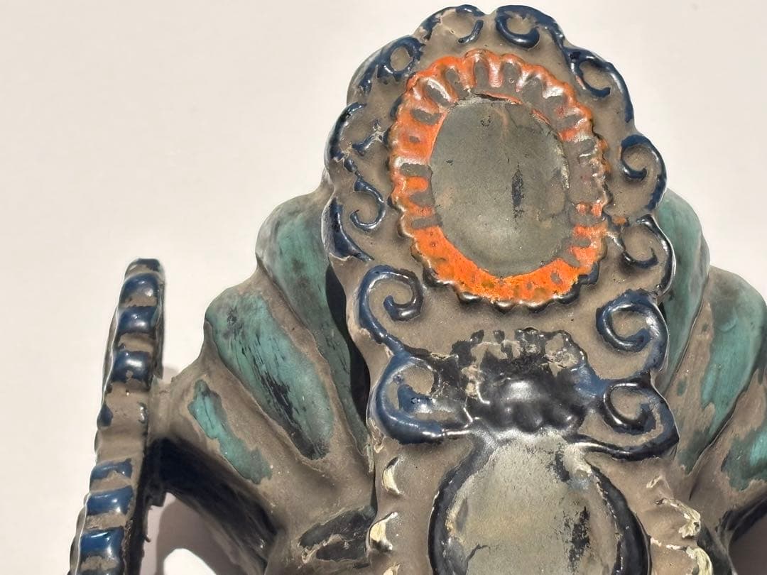 「木製面 月光菩薩」木製 1面|仏教美術 仏像 お面 アンティーク