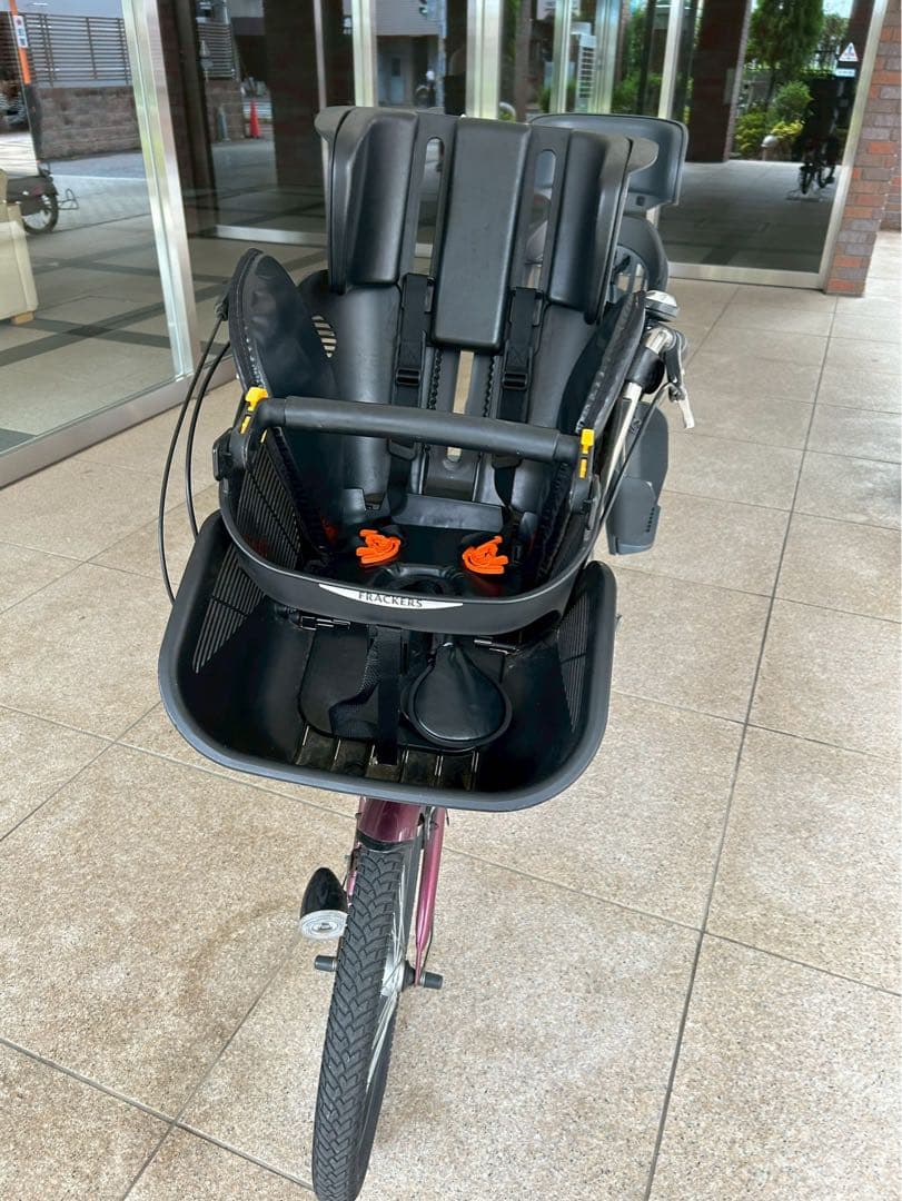 【千葉市・引き渡し】FRACKERS シュシュ チャイルドシート付き 自転車