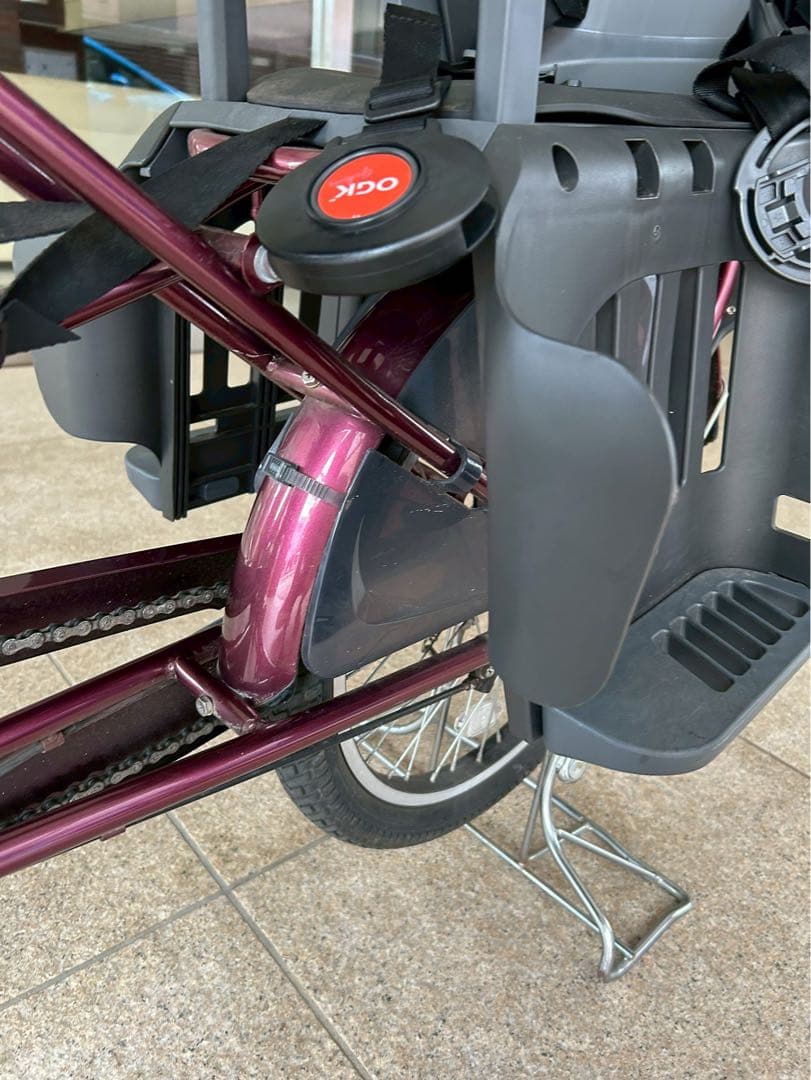 【千葉市・引き渡し】FRACKERS シュシュ チャイルドシート付き 自転車