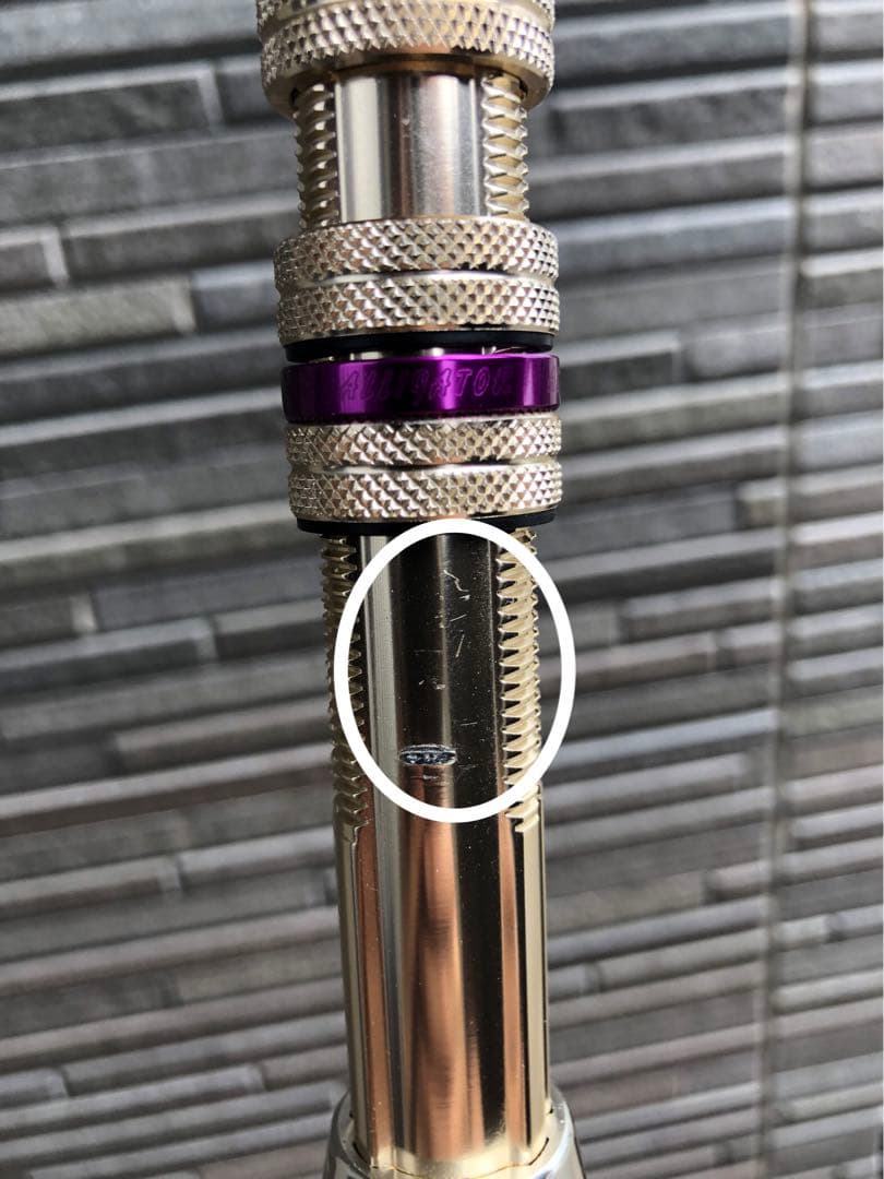 ALLIGATOR LT8-180K ライトロッド中古　トリガー付き