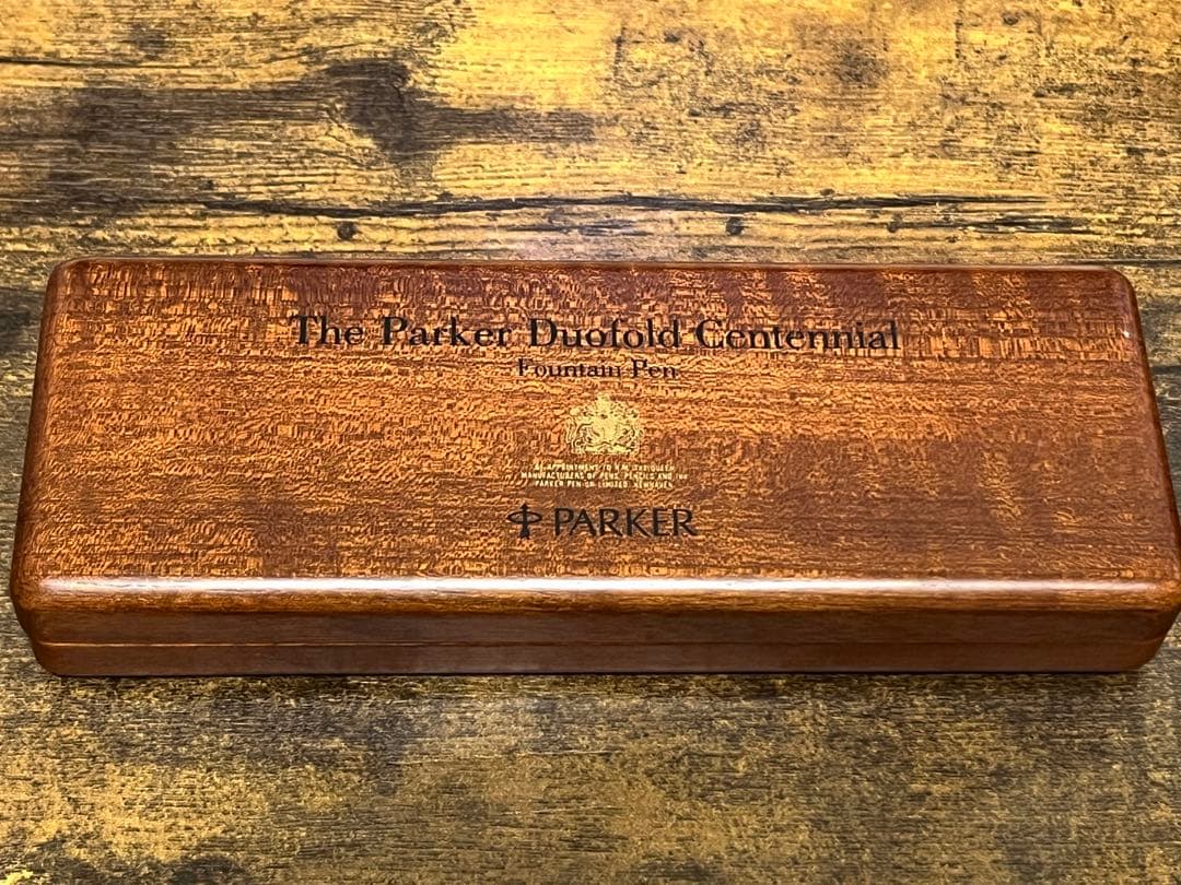 Paker Duofold 万年筆　K18 パーカー　デュオフォールド