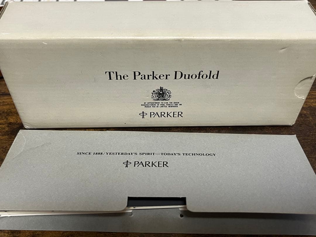 Paker Duofold 万年筆　K18 パーカー　デュオフォールド