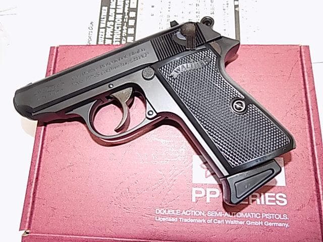 送料込 !! マルゼン PPK/S BK ガスブローバック