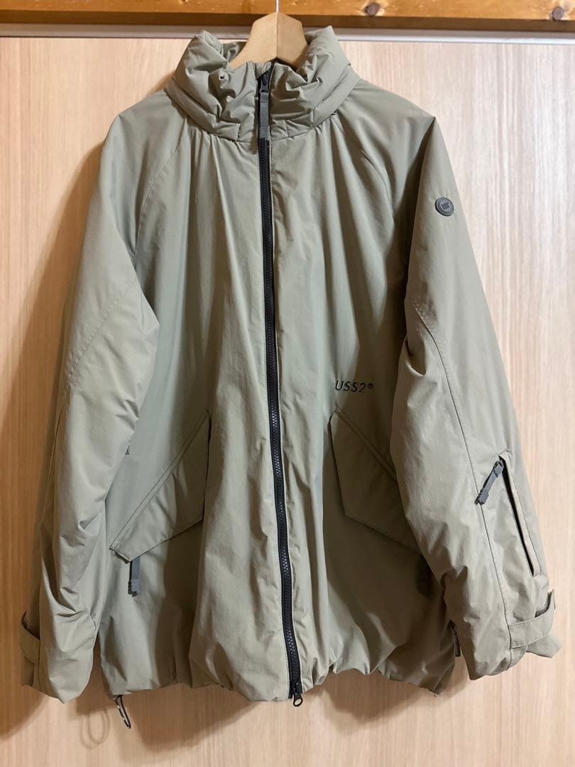 uss2オストゥー スノーボードジャケット ベージュ MEDIUM