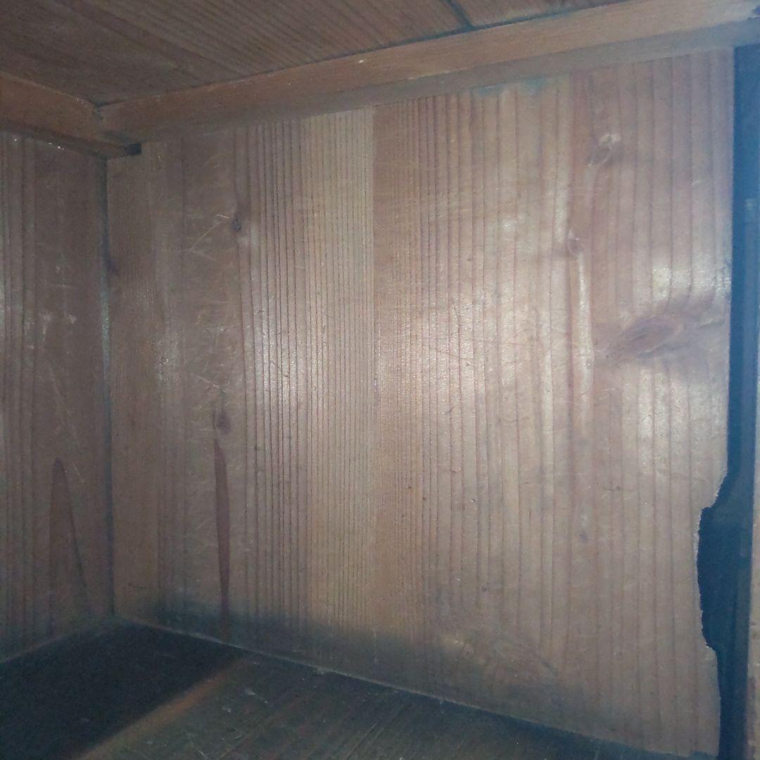 昭和レトロ　戸棚　縦45cm横106cm高さ75cm