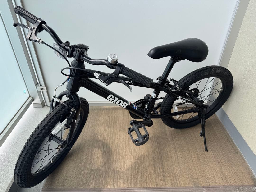 GIOS（ジオス）2021 GENOBA 18インチ 子供用自転車　BLACK
