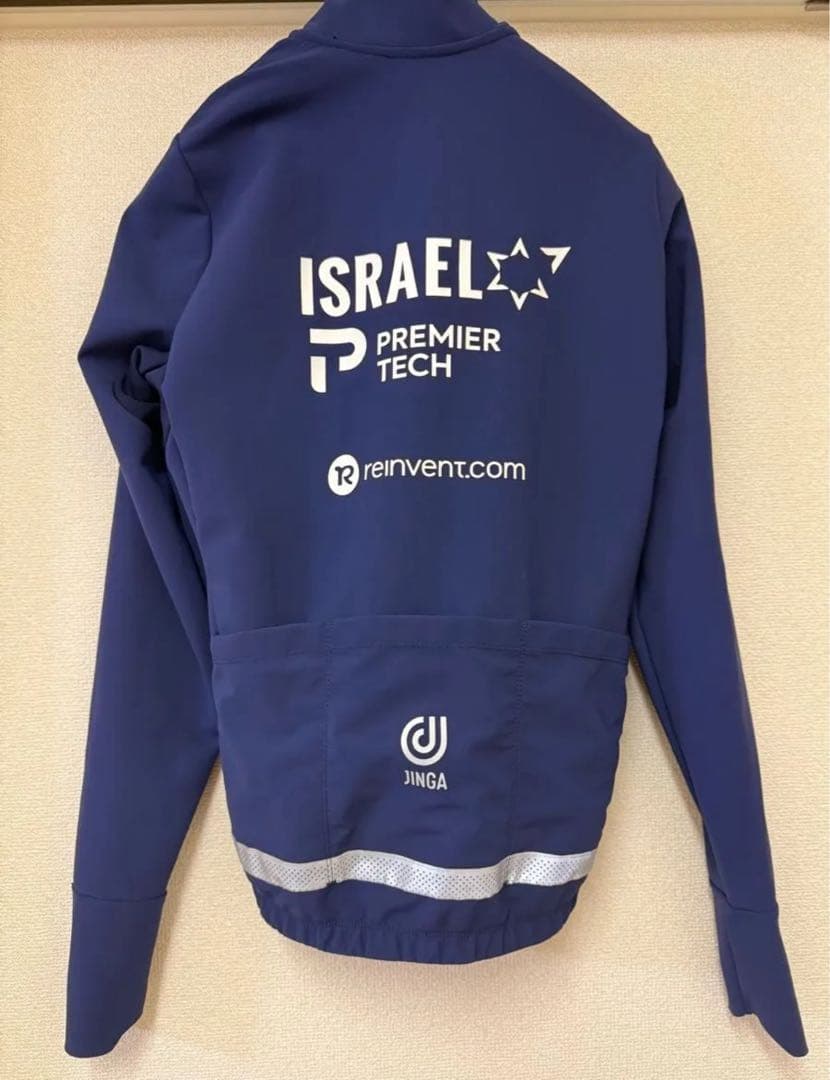 選手支給品 イスラエルプレミアテック サイクルジャケット　サイズM 長袖