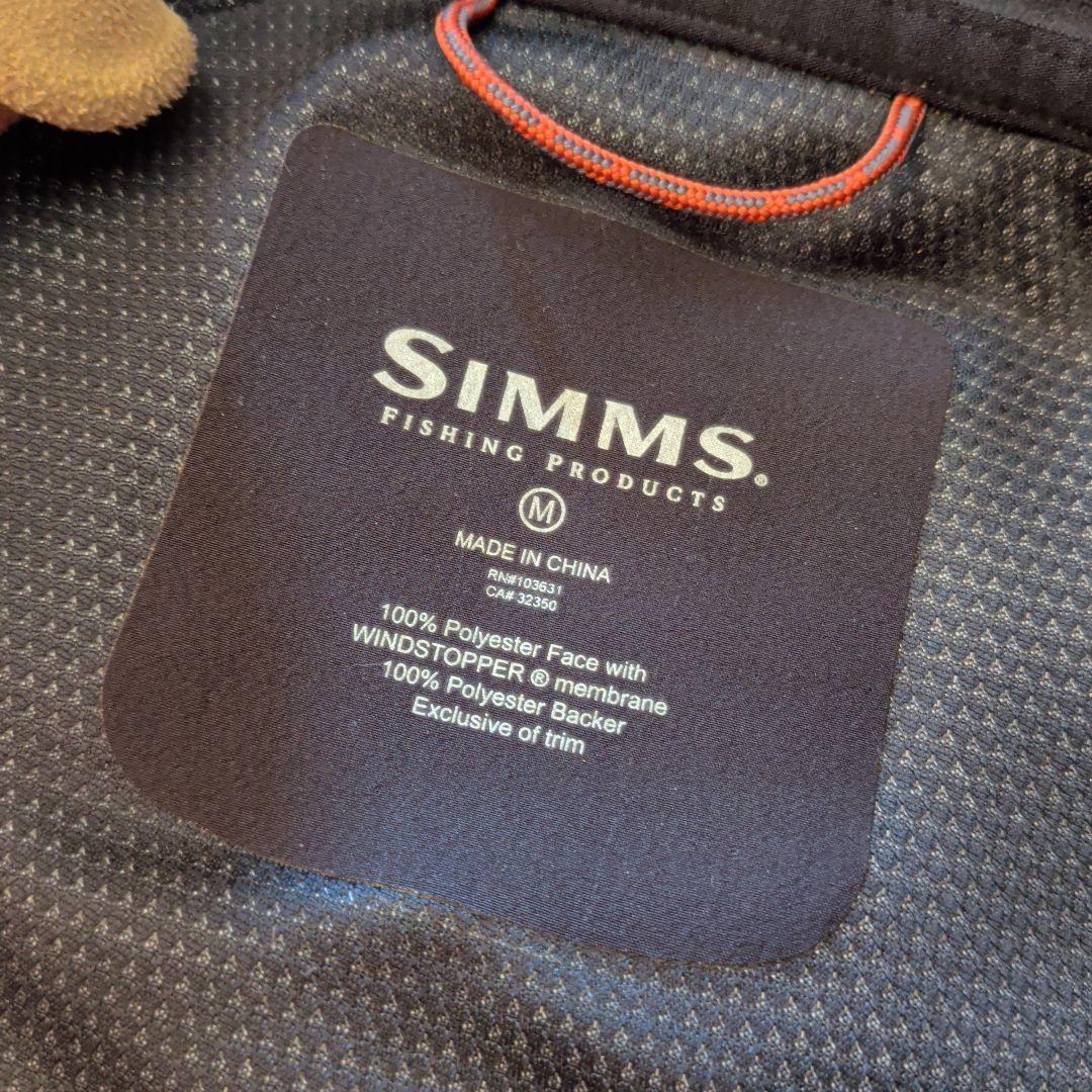 SIMMSシムス　ADLフリースジャケット　ウィンドストッパー М 防寒　釣り