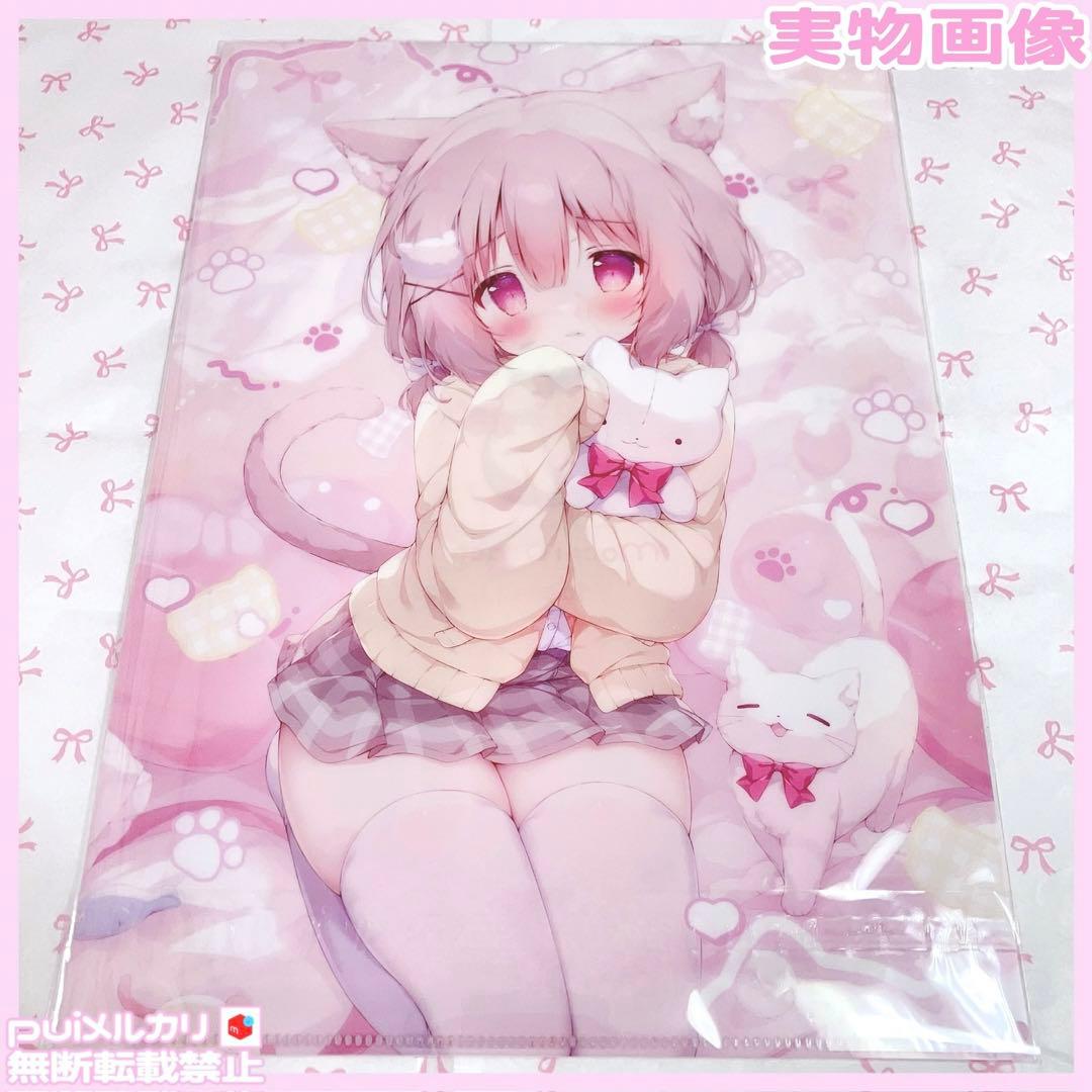 桃豆こまもち c106グッズ ♥タペストリーアクスタフルグラTシャツ抱き枕カバー